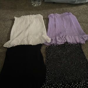 New never worn tube skirts  Xl , sold individually